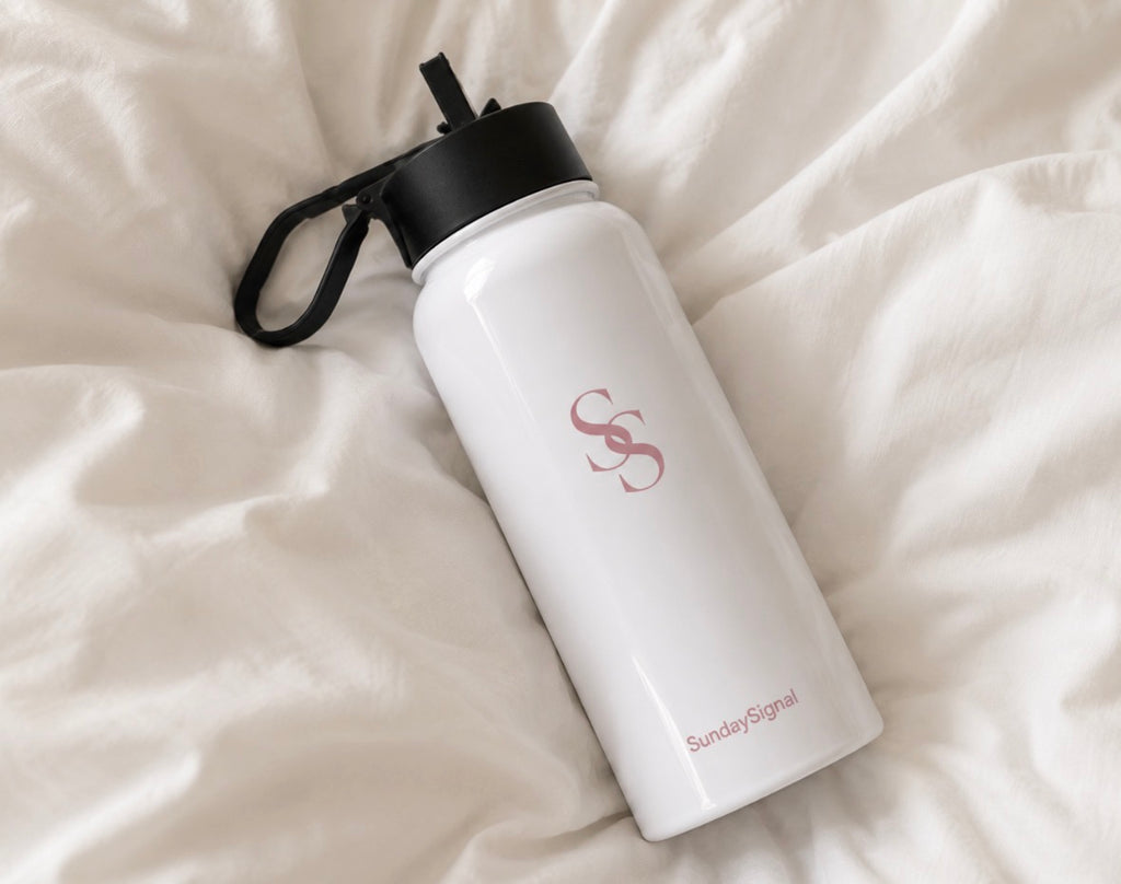 SundaySignal Insulated Water Bottle – 32 oz